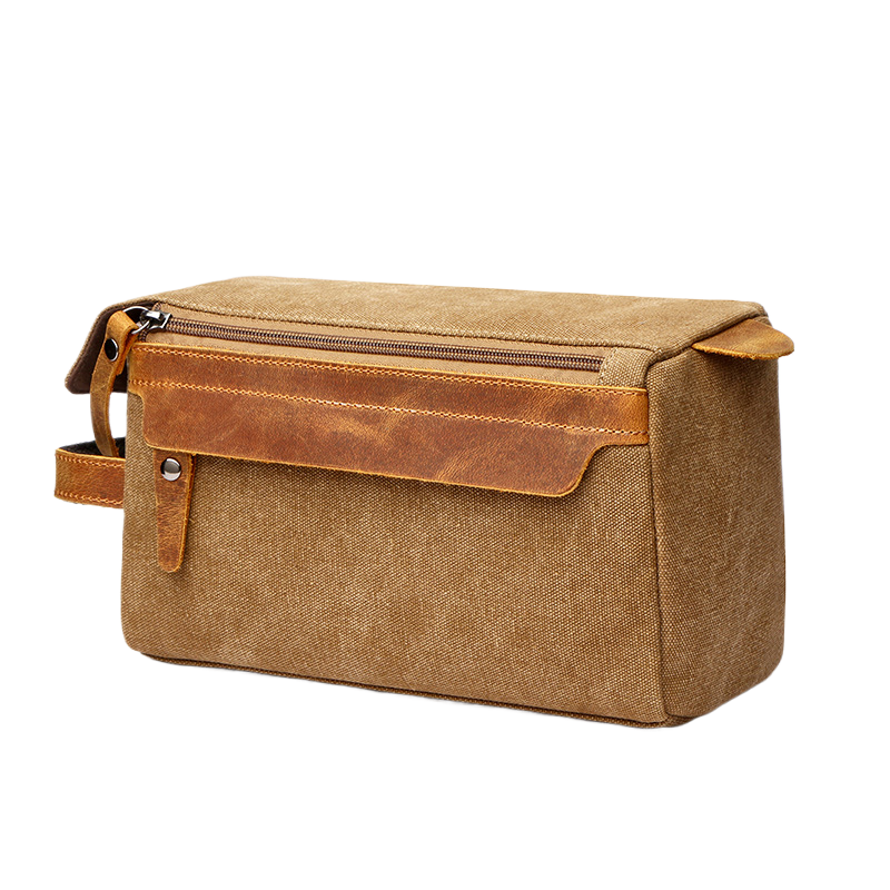 Portable toiletries and cosmetics bag