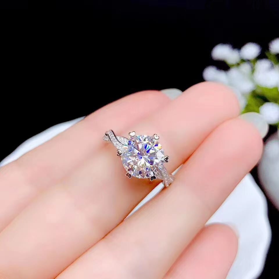 Semi-morganite ring