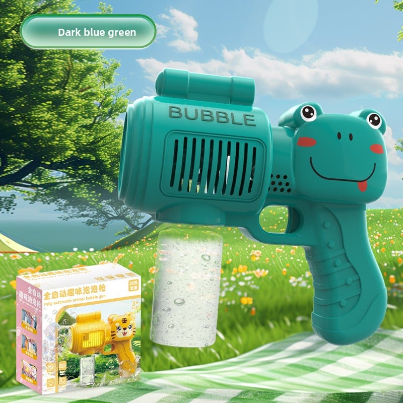Handheld fully automatic children's bubble machine