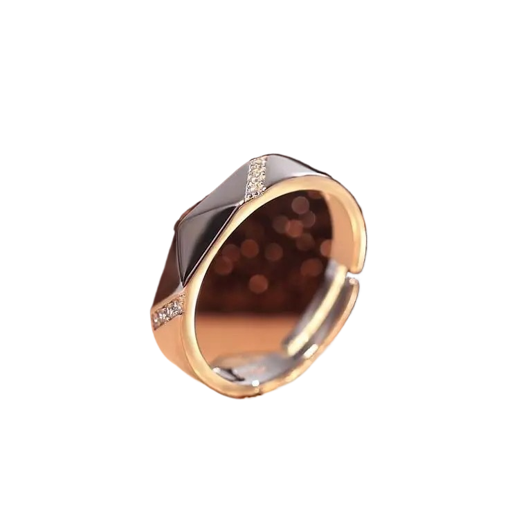 Adjustable diamond ring