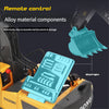 Remote control excavator alloy remote control car excavator engineering car toy charging  children's toy car wholesale