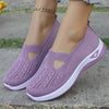 Large-size casual comfortable women's leather shoes
