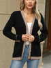 Idle Style Casual Knitted Long Sleeve Cardigan Coat