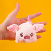 Little White Dog Plush Doll Squeaking Doll Children's Plush Toy Gift for Girlfriend