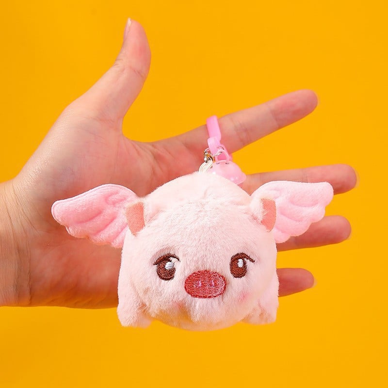 Little White Dog Plush Doll Squeaking Doll Children's Plush Toy Gift for Girlfriend