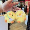 Cute chicken plush bag hanging bag hanging decoration plush pendant doll birthday gift plush doll wholesale
