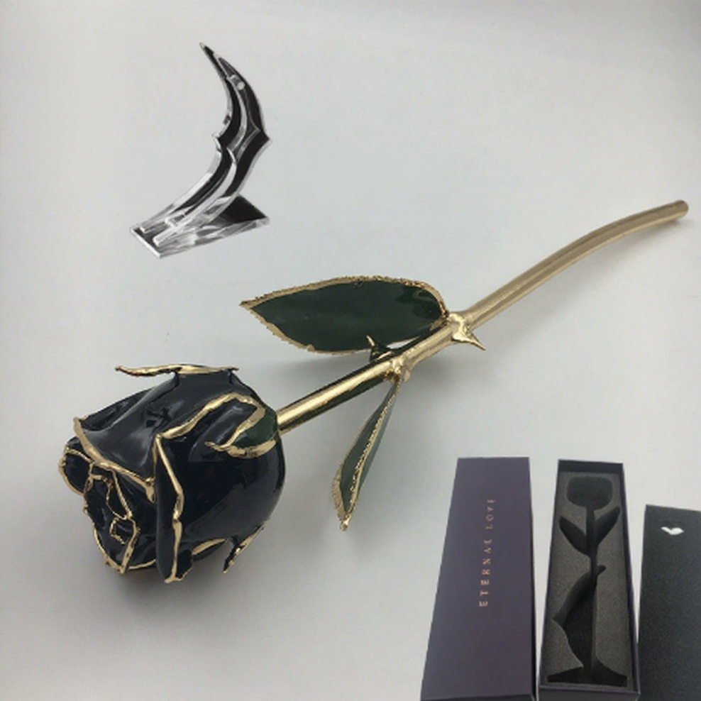 Gilded rose