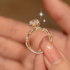 Semi-morganite ring