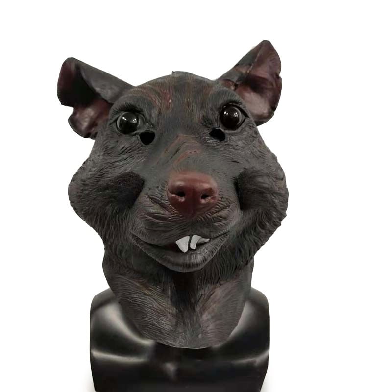 Latex animal mask