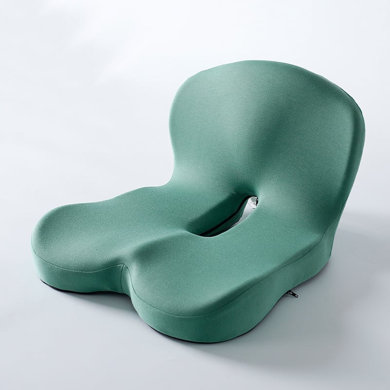Memory foam one-piece cushion backrest integrated cushion pillow student office chair cushion car waist support butt cushion