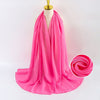 Elegant Pearl Chiffon Scarf for Women