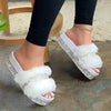 Thick-soled slippers