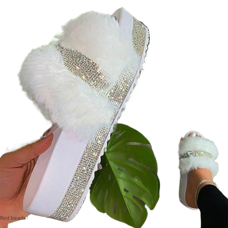 Thick-soled slippers