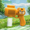 Handheld fully automatic children's bubble machine