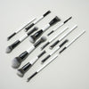 Black and White Double-Tipped Makeup Brush
