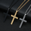 Fashionable Men's Cross Necklace ? Stainless Steel Chain Cross Pendant
