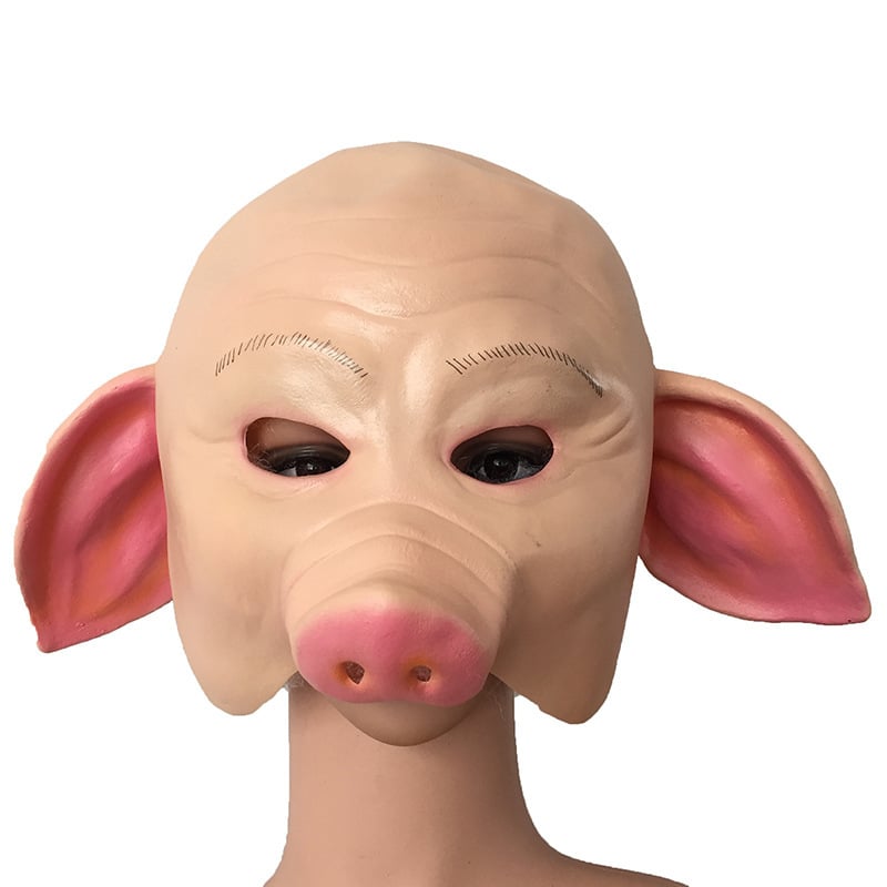 Latex animal mask