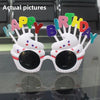 Bizarre creative party photography props, cake decorations, weekend props, Christmas birthday glasses