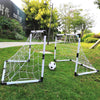 Kidsren's Plastic Football Goal Indoor and Outdoor Sports Toys Large Two-In-One Simple Portable Football Goal