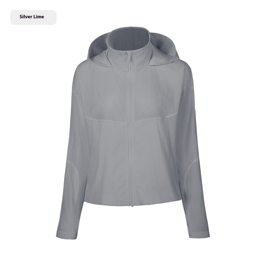 Lightweight Quick-drying Breathable Women's Hooded Long Sleeve Coat
