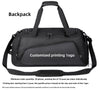 Fitness bag: Large-capacity dry-wet separation sports bag