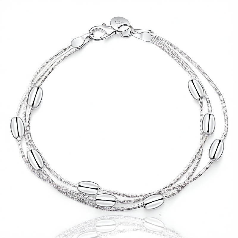 Oval beads bracelet