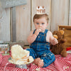Baby birthday party decoration bear crown glitter 1st birthday arrangement supplies