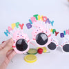 Bizarre creative party photography props, cake decorations, weekend props, Christmas birthday glasses
