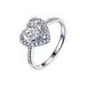 Adjustable diamond ring