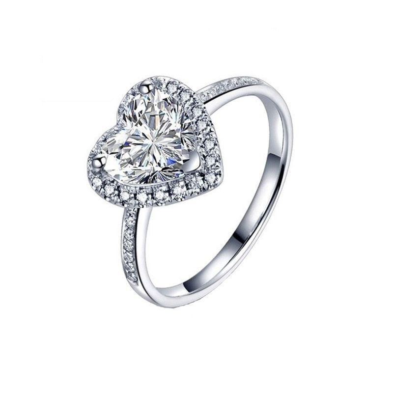 Adjustable diamond ring