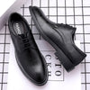 Leather men's shoes