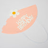 Felt hat children's birthday non-woven hat party yellow crown decorative hat diy crown props