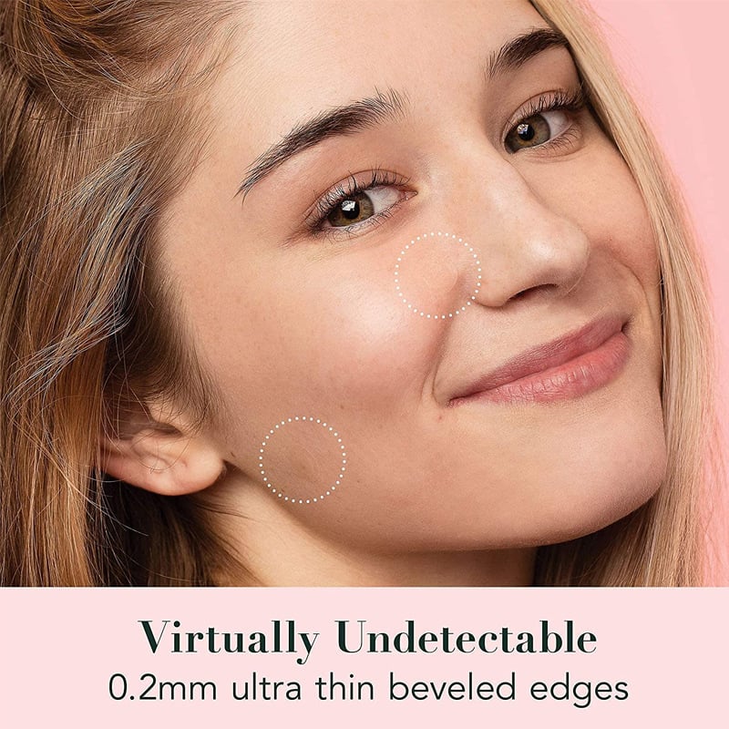 MIRACLE PATCH Hydrocolloid Acne Stickers Waterproof Invisible Ultra-Thin for Blemish Treatment (96 Patches)