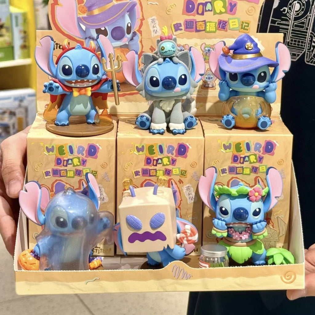 Stitch Funny Diary Series Blind Box Stitch Trendy Play Hand-made Doll Doll Desktop Ornaments Girl Gift