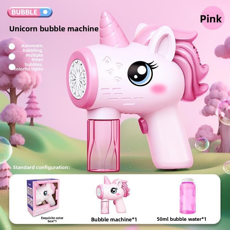 Handheld fully automatic children's bubble machine