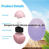 Detachable ball bearing silicone face cream applicator