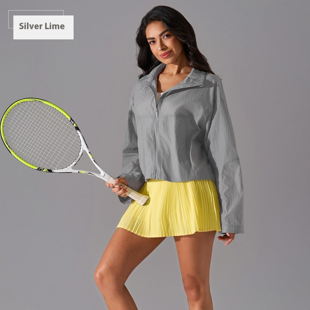 Lightweight Quick-drying Breathable Women's Hooded Long Sleeve Coat