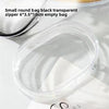 Data cable charger charging storage transparent winding portable portable go-out headset storage box mobile phone finishing bag