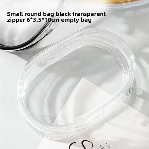 Data cable charger charging storage transparent winding portable portable go-out headset storage box mobile phone finishing bag
