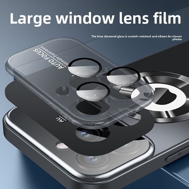 Large-window magnetic phone case