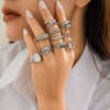 Joint ring with exaggerated opening set ring