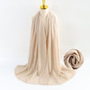 Elegant Pearl Chiffon Scarf for Women