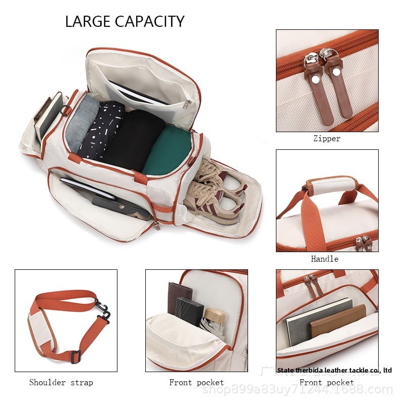 Multi-functional large-capacity luggage and travel bag