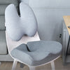 Office chair memory foam hip pad and waist pad