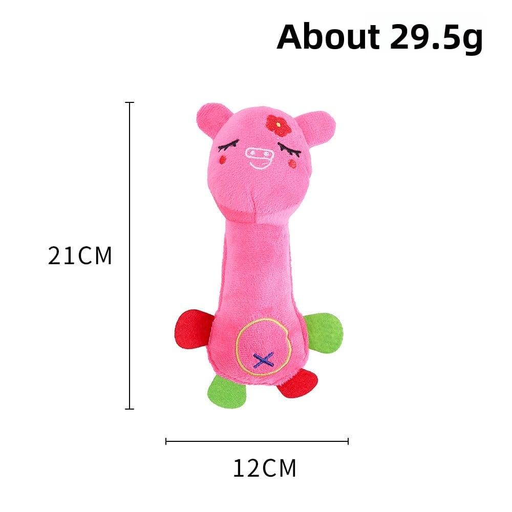 Plush Bite-Resistant Sound Pet Toys for Dogs and Cats