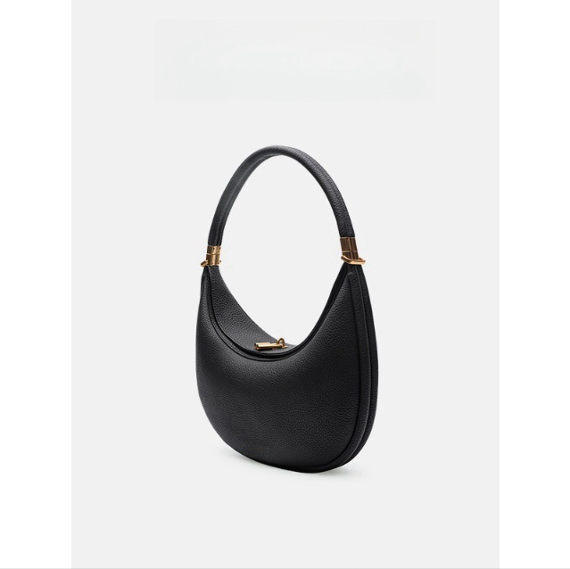 Single-shoulder armpit crescent-shaped bag