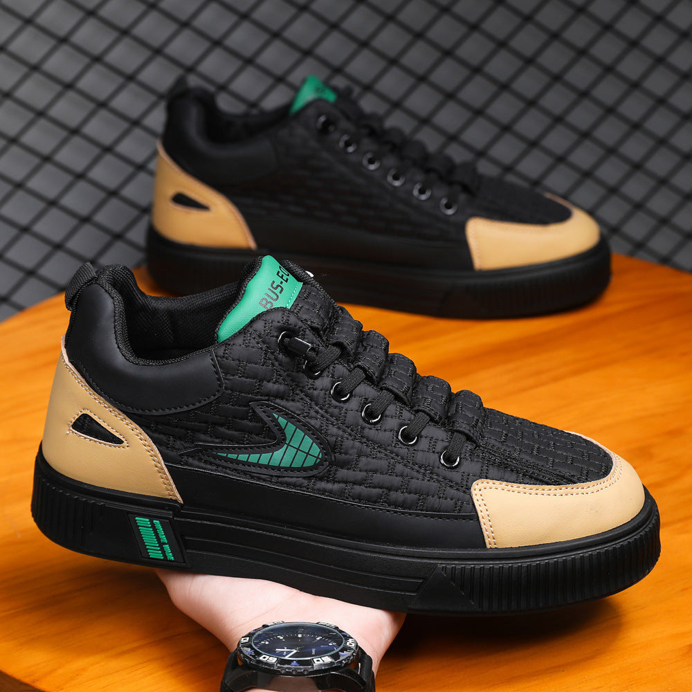 Men's leather Ashgan slip-on shoes