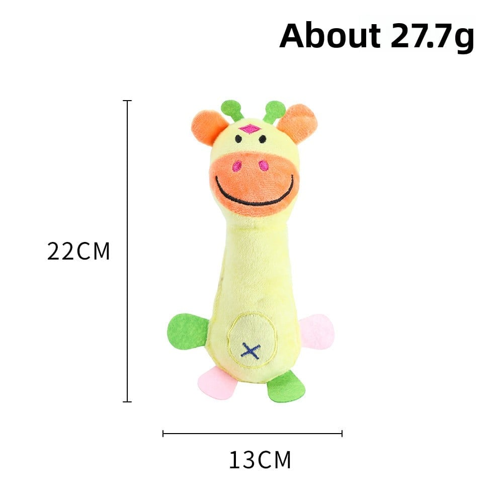 Plush Bite-Resistant Sound Pet Toys for Dogs and Cats