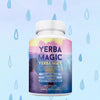 Yerba mate tea capsule bottle