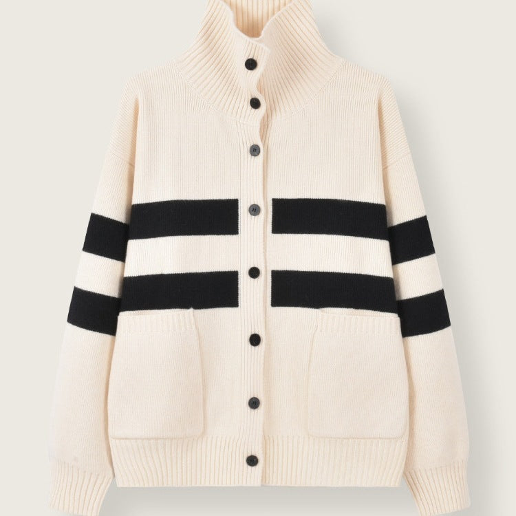Fashion New Loose Knitted Cardigan Women